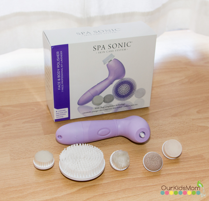 Spa Sonic Review in Purple