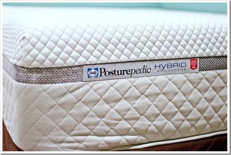 sealy posturepedic hybrid encourage plush mattress set