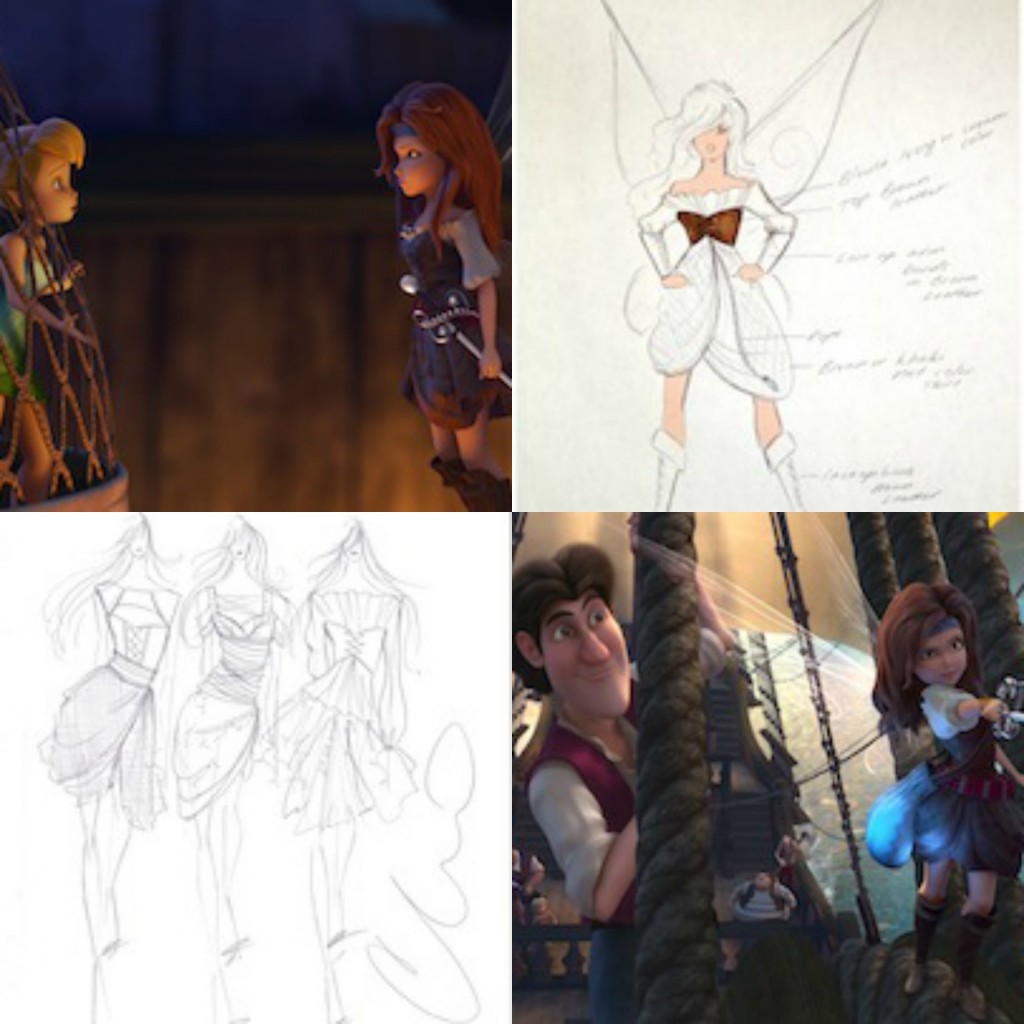 Pirate Fairy Siriano Sketches