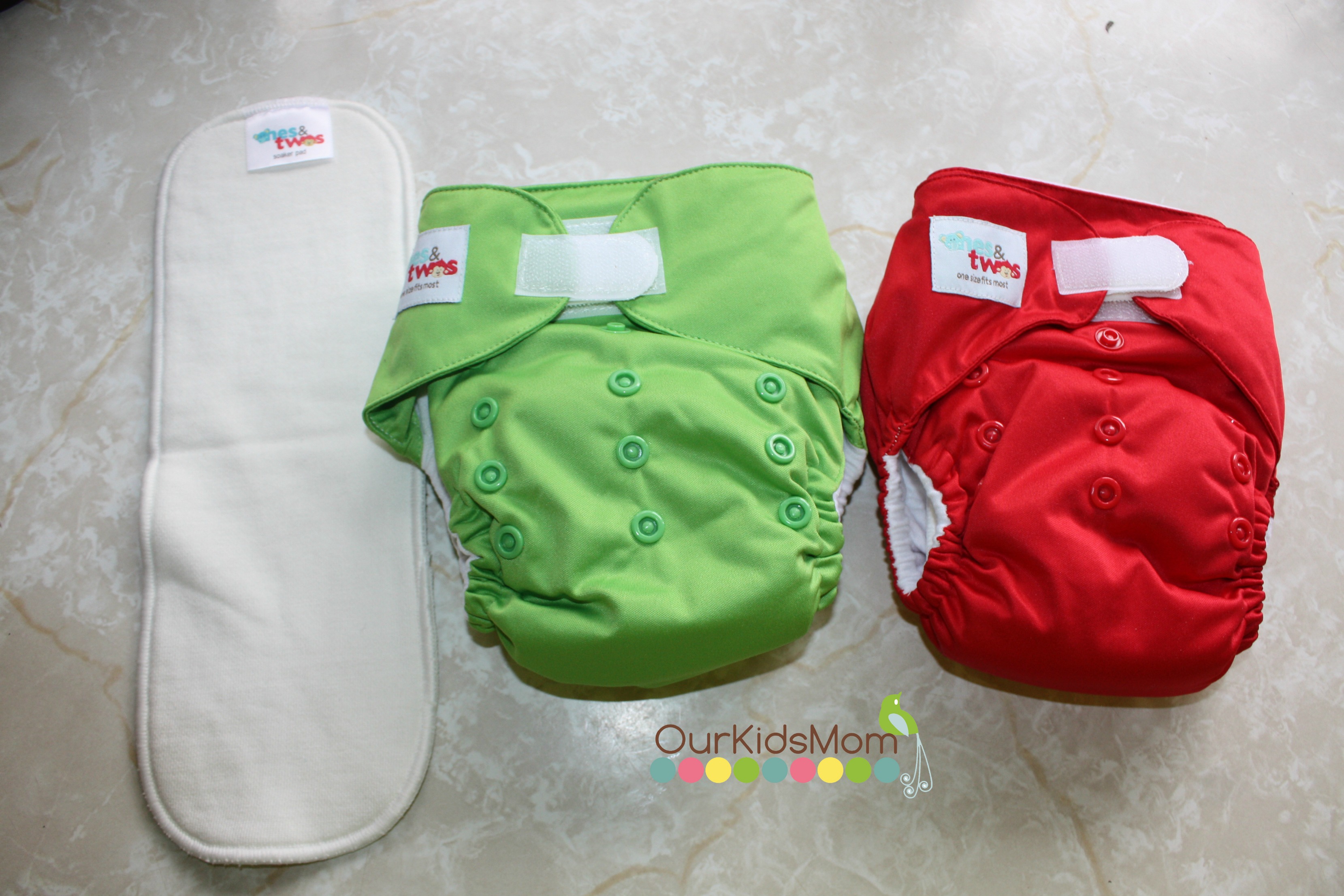 Ones&Twos Cloth diapers