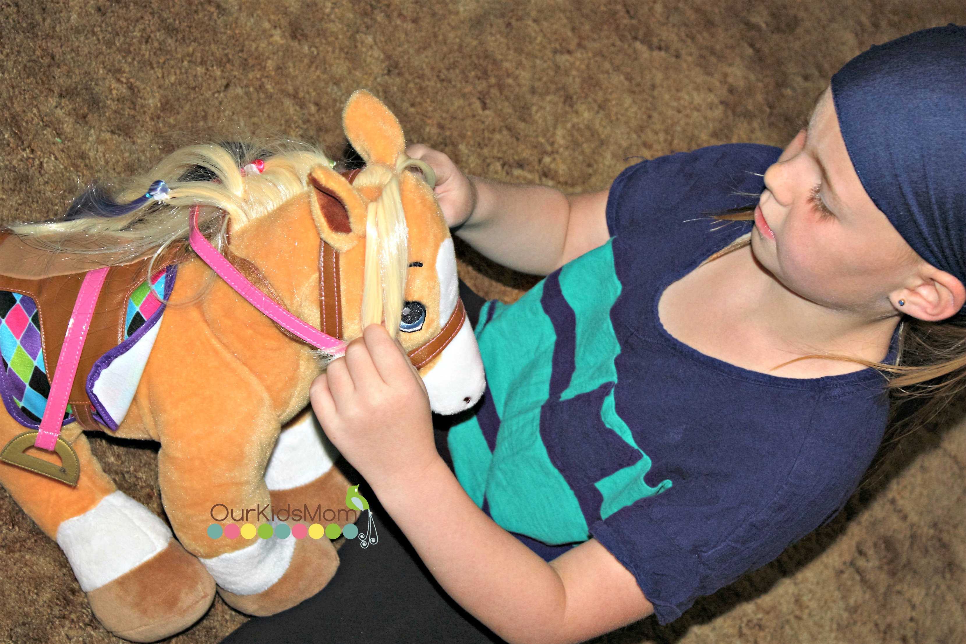 Hearts Build A Bear Jeans with Horses Princess Stitching 