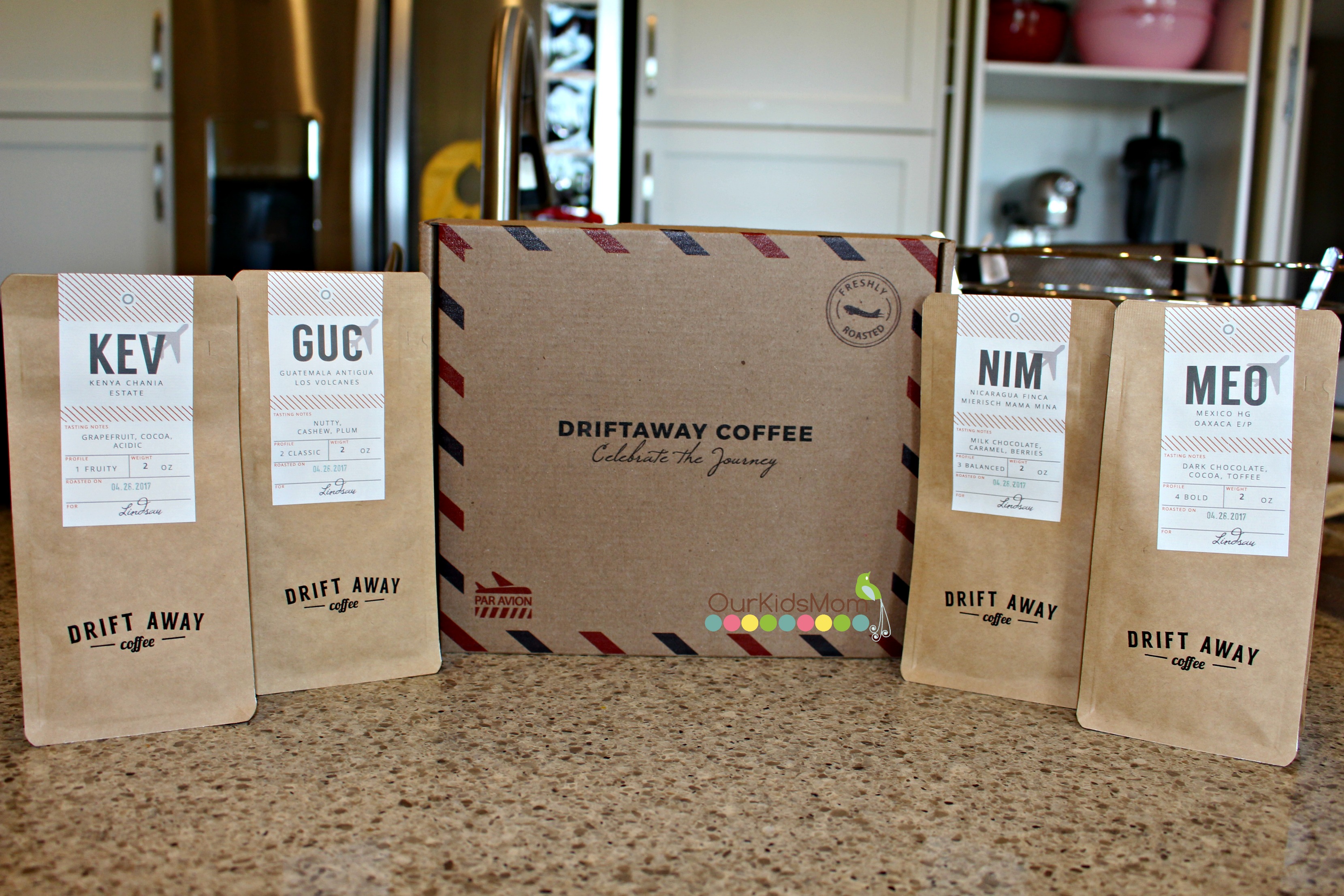 Driftaway Coffee Coffee Subscriptions Service OurKidsMom