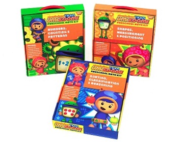 Team Umizoomi math kits. Photo:  Steffany Rubin/Nickelodeon.  ©2011 Viacom, International, Inc.  All Rights Reserved