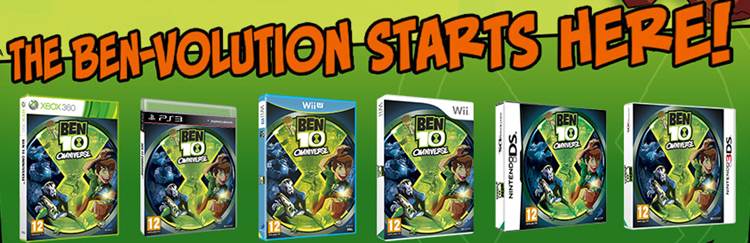 Ben 10 Omniverse ALL ALIENS (PS3, X360, WII) 