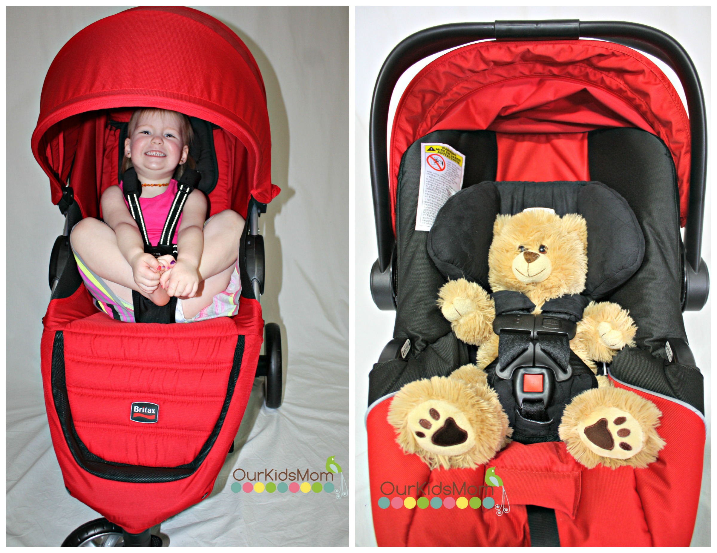 Britax B-Agile Stroller and Chaperone Infant Car Seat