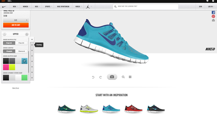 NIKEiD | Nike Free 5.0 Running Shoes