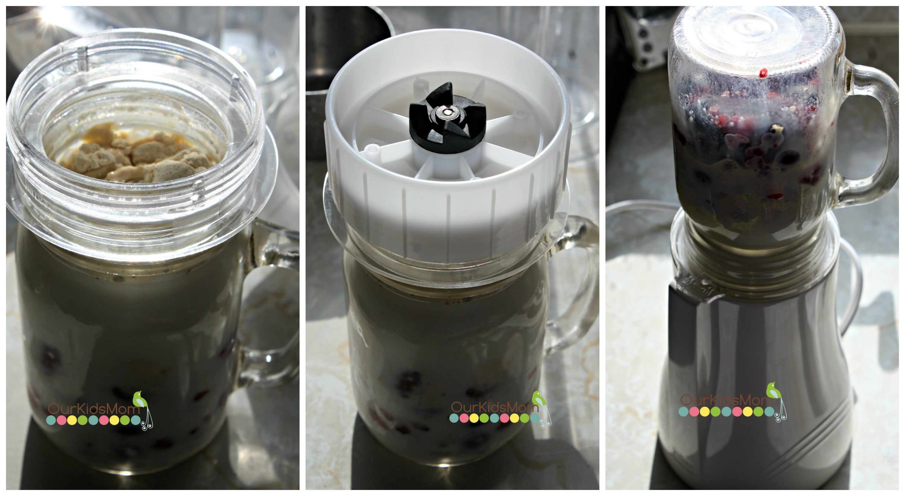 How to put a canning jar on a blender