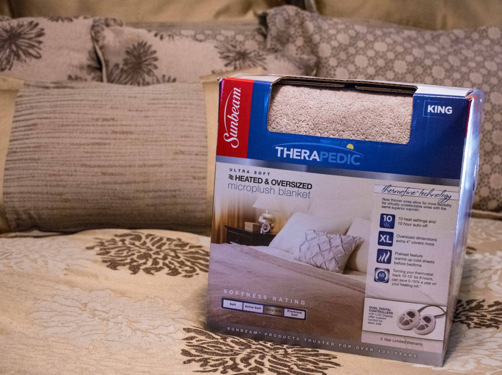 Therapedic Microplush Heated Electric Blanket