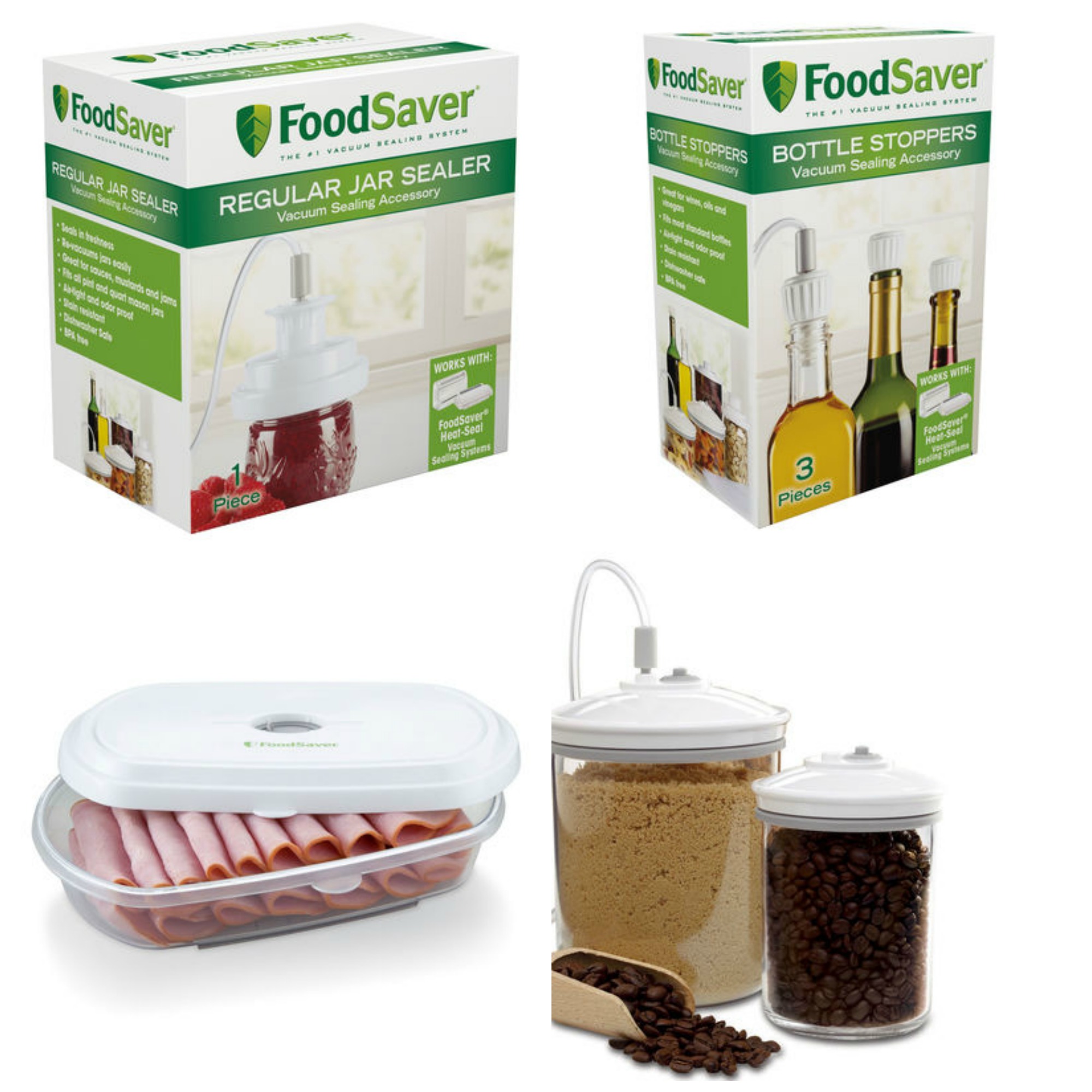 The FoodSaver® FM2100 Vacuum Sealing System