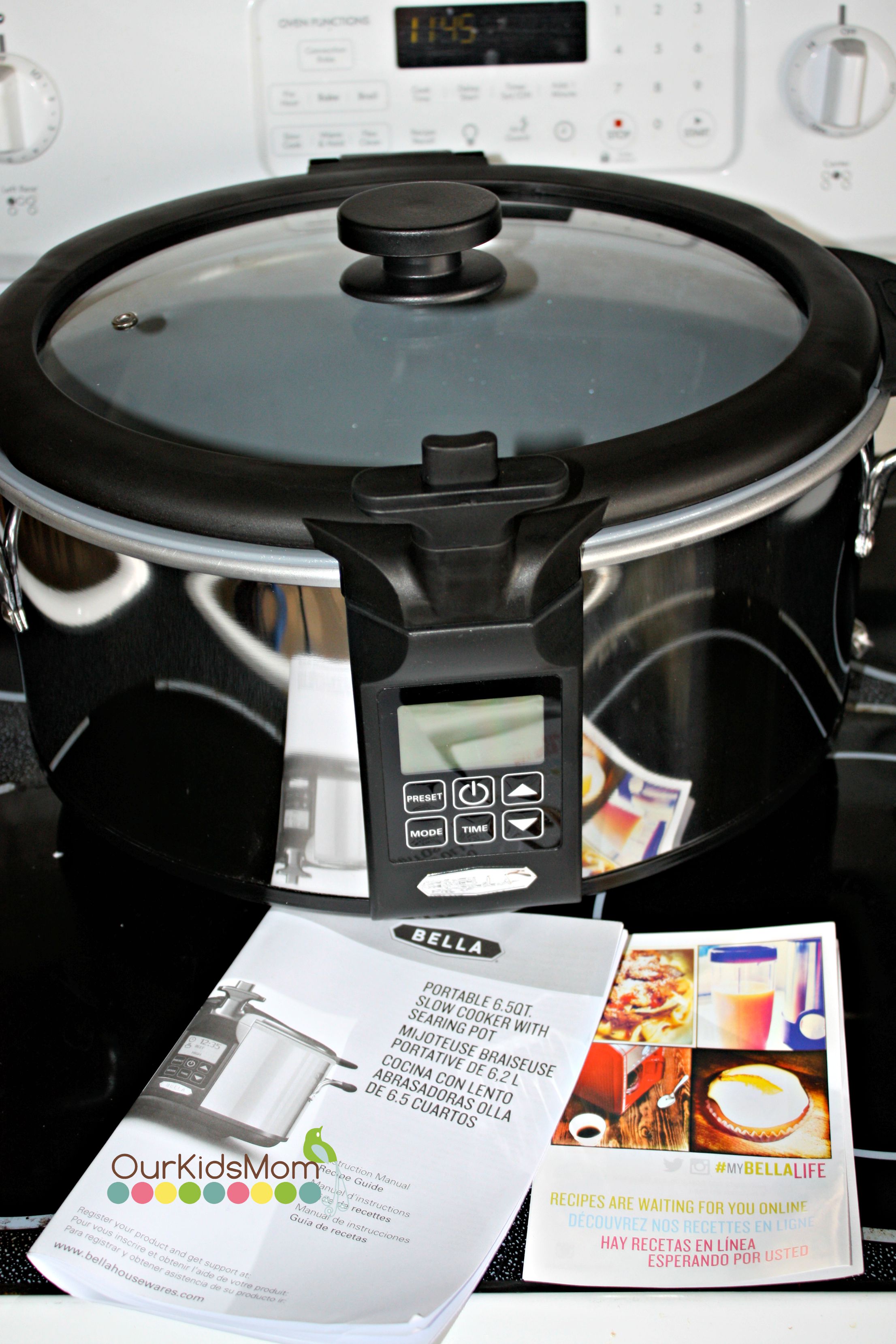 🥘🍲 This is a portable travel slow cooker. Ideal for slow cooking