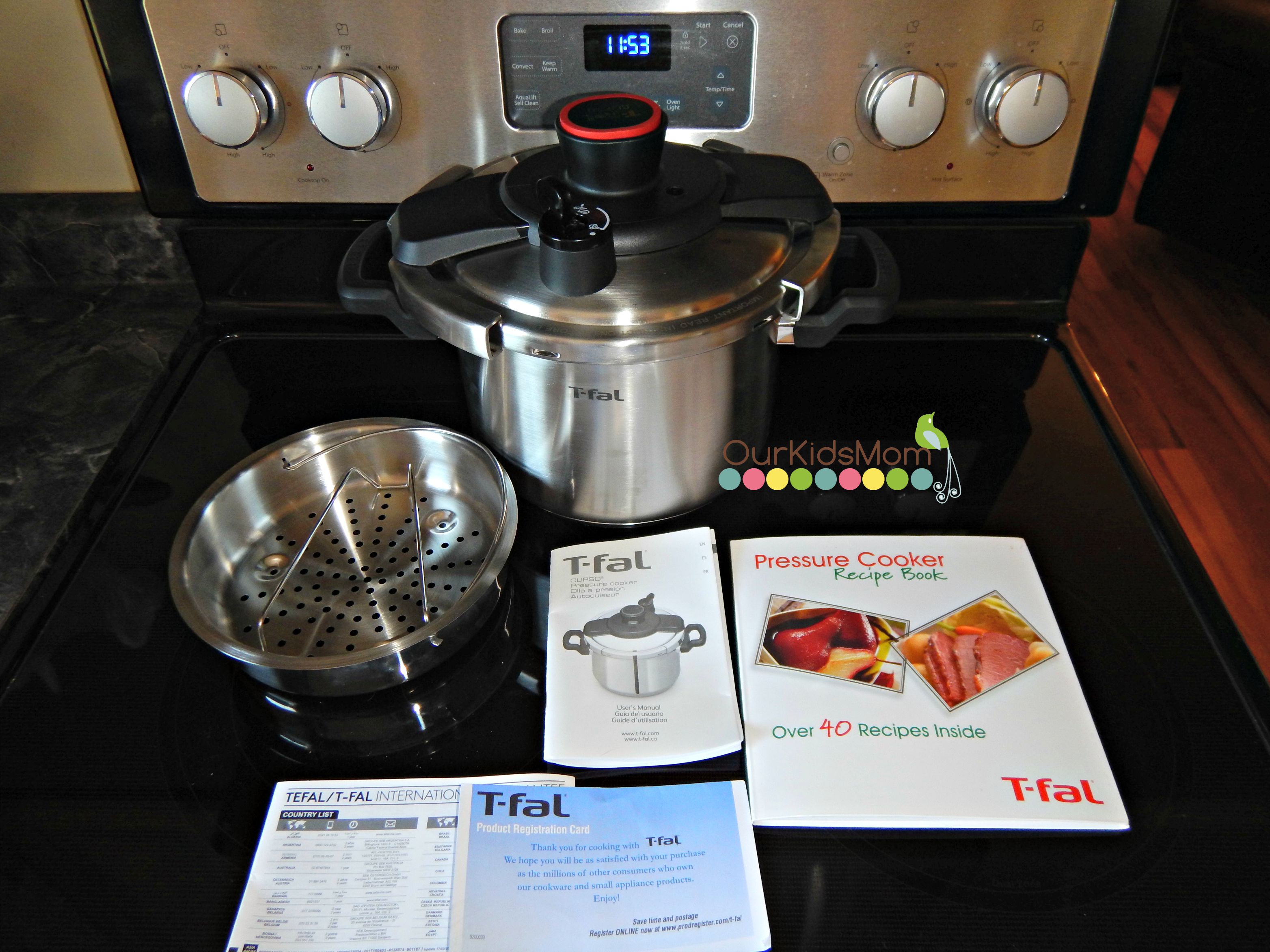  T-Fal Quick & Clean Stainless Steel Pressure Cooker