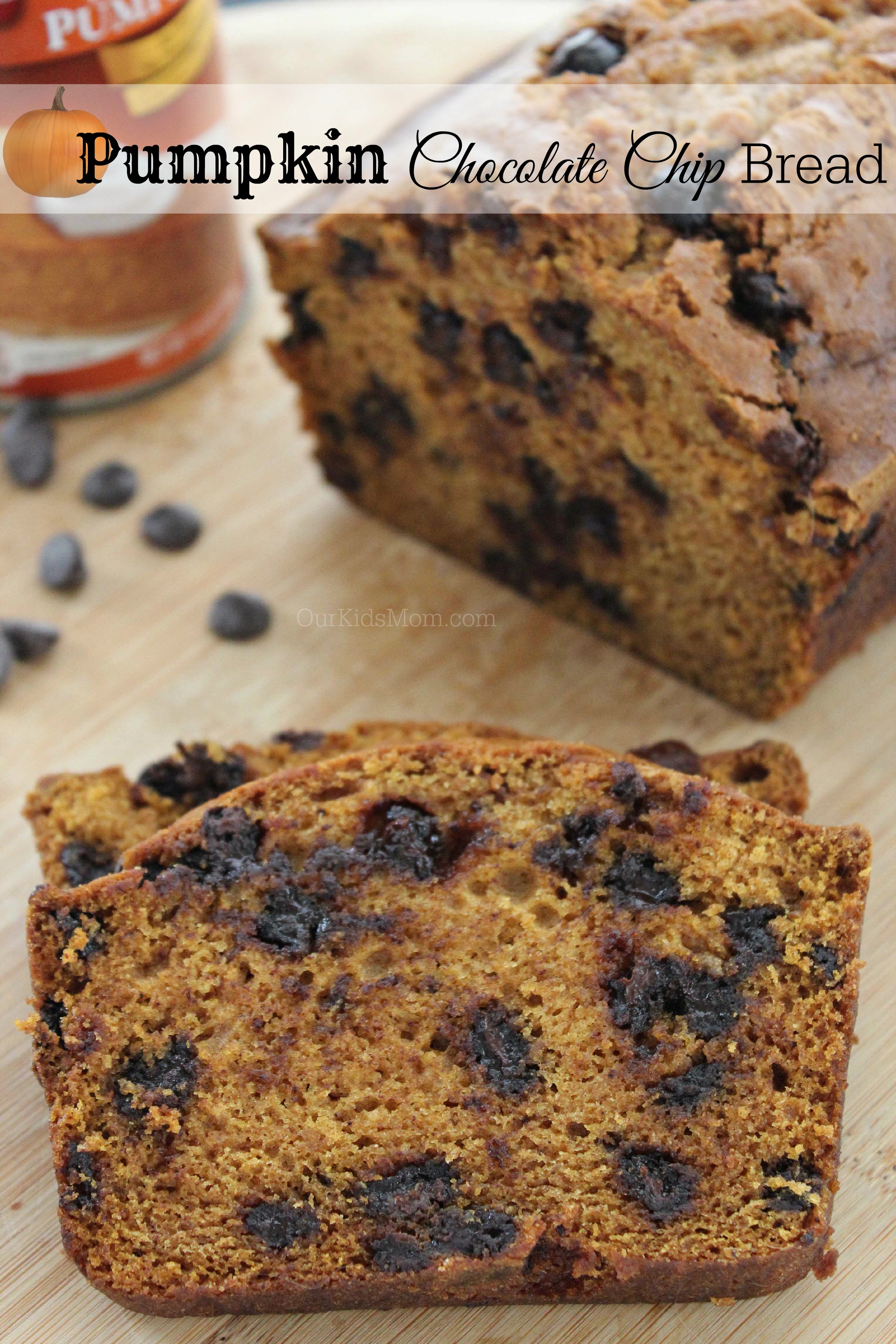 Pumpkin Chocolate Chip Bread Recipe Pumpkin Chocolate Chip Bread Recipe