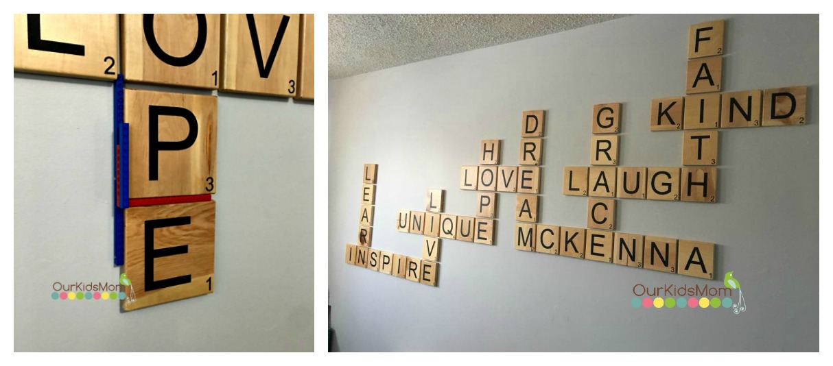 Hanging the Letters